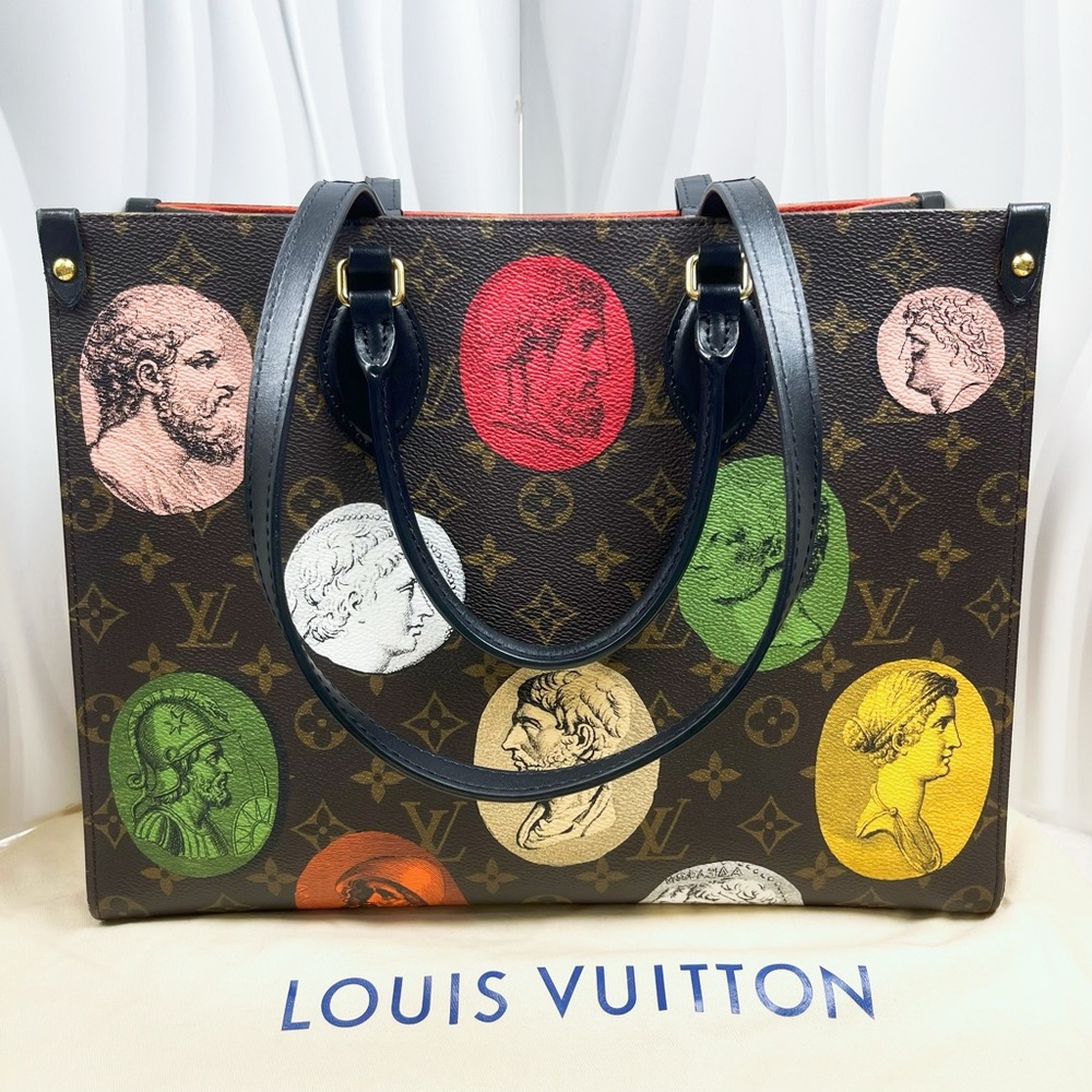 Louis Vuitton Cameo Fornasetti MM Bag Neverfull Monogram Tote